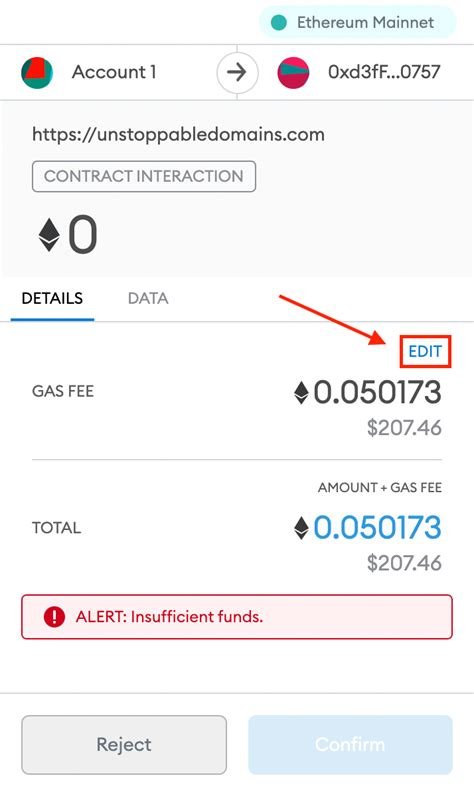 Metamask: Minting gas price too high

